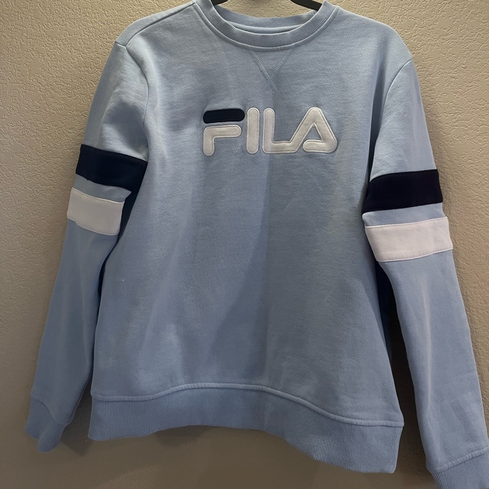 Fila Gray and White Apparel